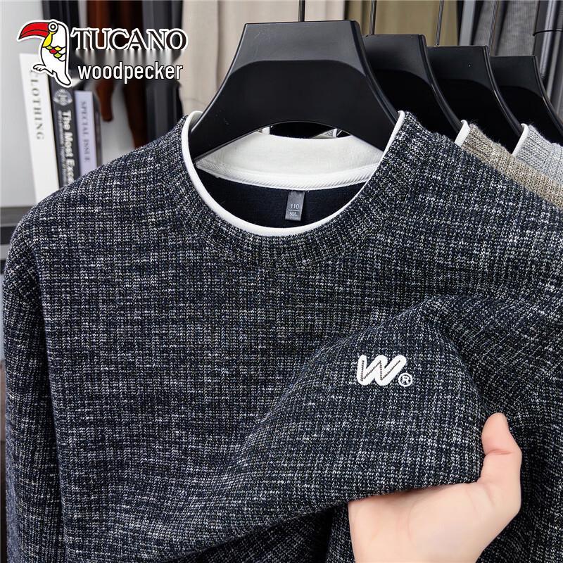 TUCANO Men s Crew Neck Knit Long Sleeve T-Shirt 48