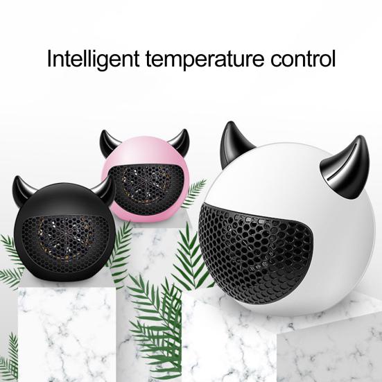 Desktop Small Heater Plug-and-Play Low Noise Overheating Protection Indoor Hand Foot Warmer Electric Space Heater