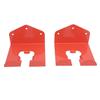2 Sets Garage Trimmer Rack Thickened Stainless Steel Strong Load Bearing Garden Power Tool Hanger