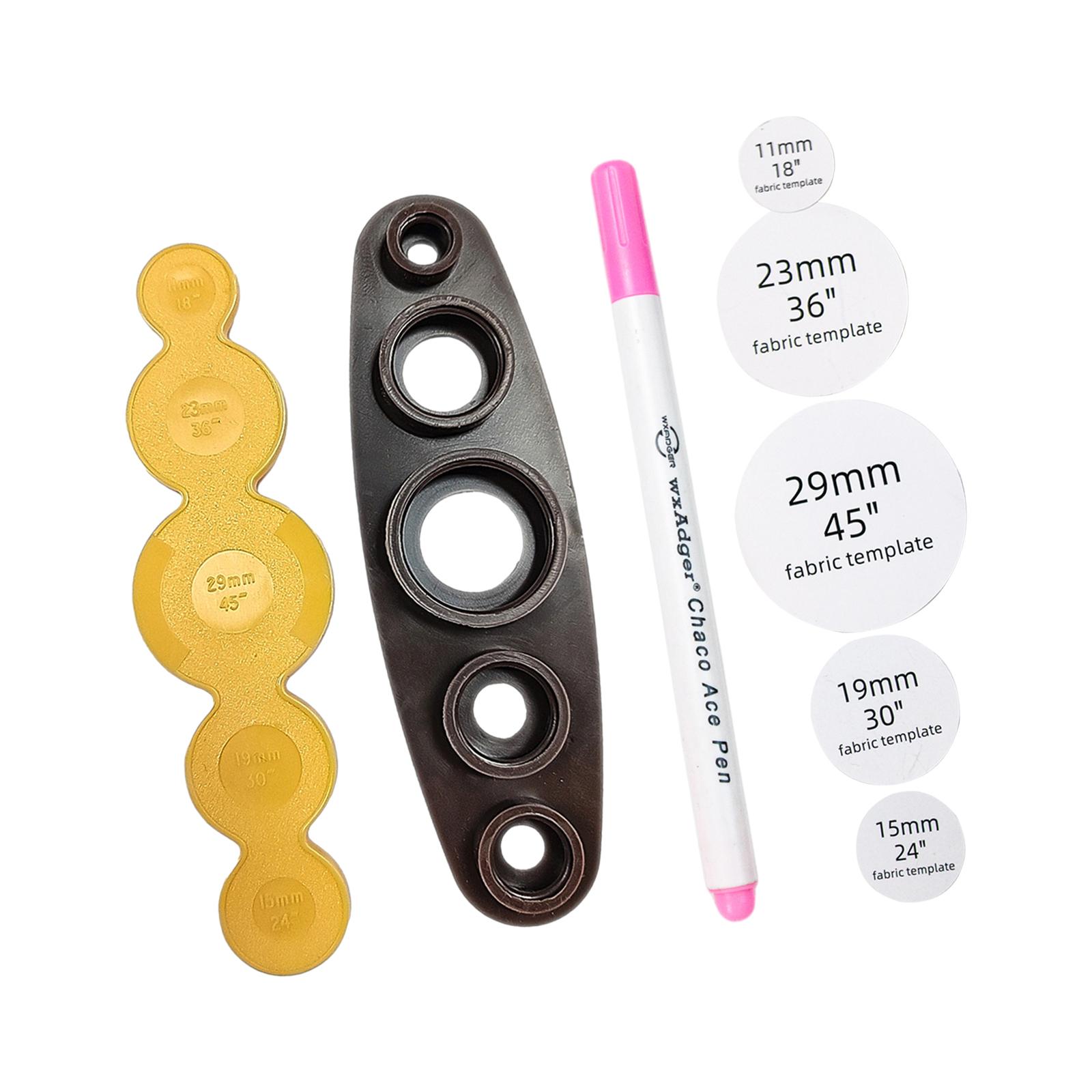 

Cover Button Tool DIY Button Craft Universal Flat Back Button Covers DIY Button Craft Set for Luggage Jeans Sweater Jacket Shirt