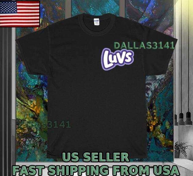 NEW SHIRT LUVS BABY DIAPERS LOGO T-Sirt UNISEX FUNNY MEN S SIZE S-5XL M