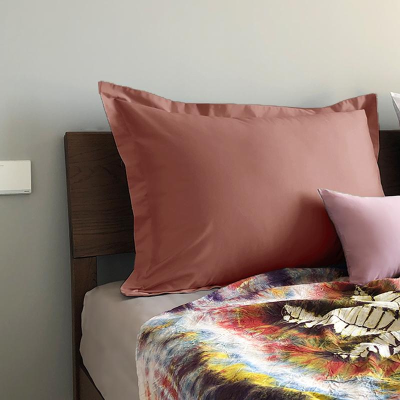 Pure Cotton Large Pillowcase 60x80 Hotel Soft and Comfortable Multicolored Optional Home Essential Pillow Cover with Zipper