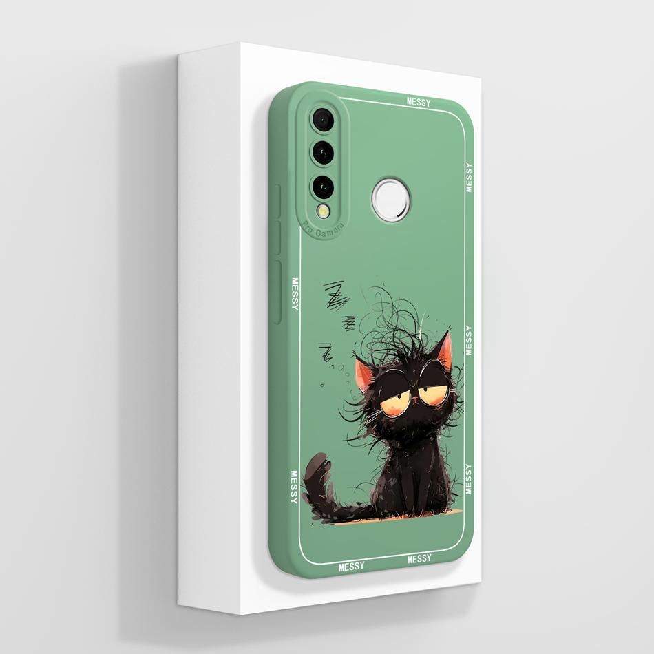 

For Honor 10i 20i 20E 20Lite Phone Cover Creative Design Camera Protection Funda For Honor10i 20 i E Soft Liquid Silicone Bumper Honor 20 Lite