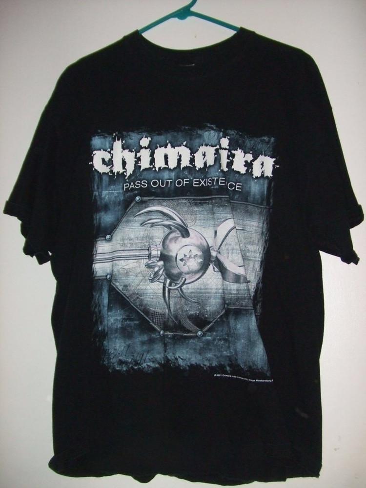 Rare! Chimaira band T-shirt Short Sleeve Unisex Cotton Full Size S to 5XL EN425 Unisex T-Shirt XXXXL