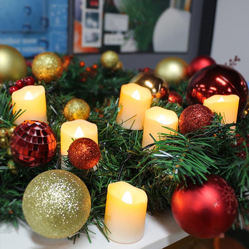 LED Tea Light Candles for Halloween, Christmas, Birthdays, Weddings - Remote Control Night Lights