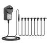 Us/Uk/Eu Plug 1 To 5 Dc 9V 1A Guitar Pedal Power Supply Adapter Ac 100-240V Musical Instrument Guitar Parts For Effect Pedal