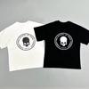 Sommer Herren Damen T-Shirt Oberteile Kleidung Nummer Neun 04S Totenkopf Druck Y2K Bedrucktes Kurzarm-T-Shirt Europäisches Amerikanisches Top