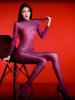 Sexy 5D Bodystocking Women'S Oil Shiny Glossy Sheer Bodysuit Ultrathin Seamless Jumpsuit Lady Erotic Tights Clubwear Unitard