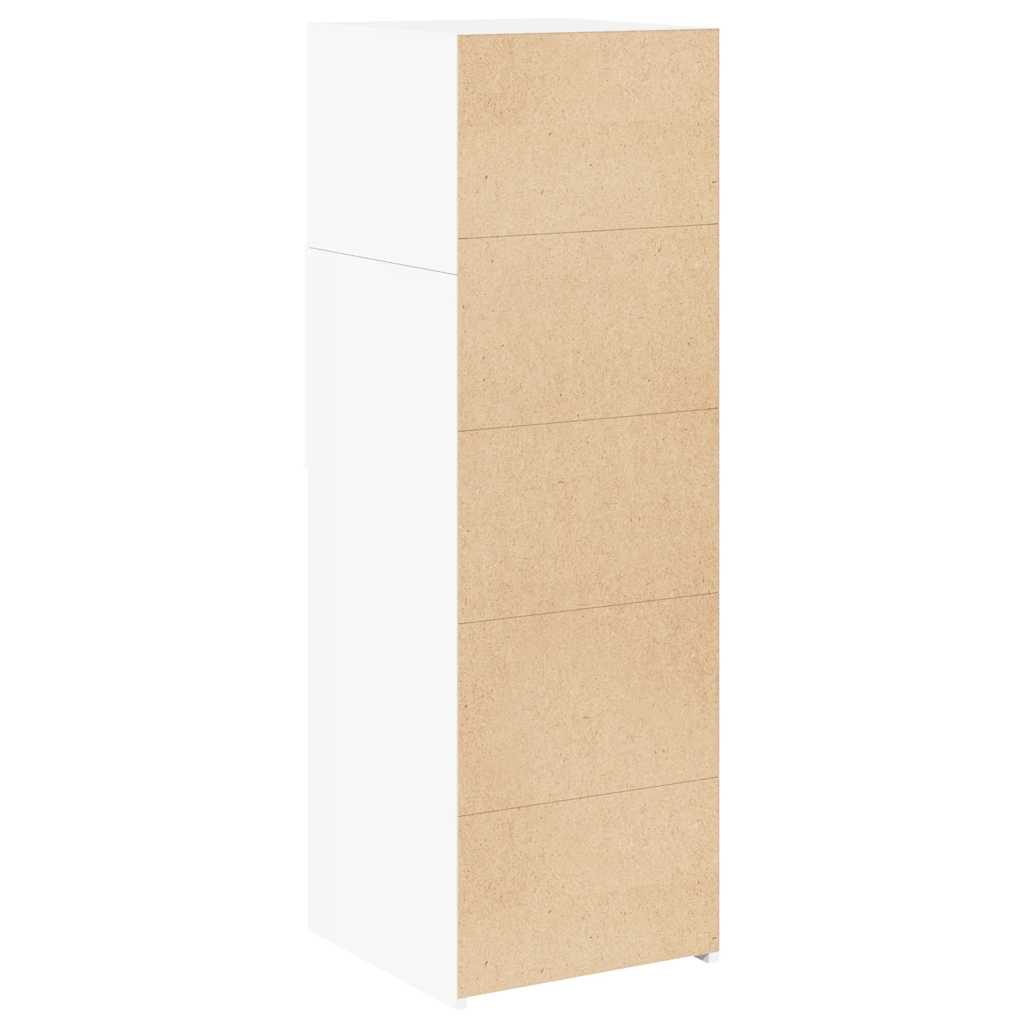 Highboard White 40 x 42.5 x 124 cm Particleboard