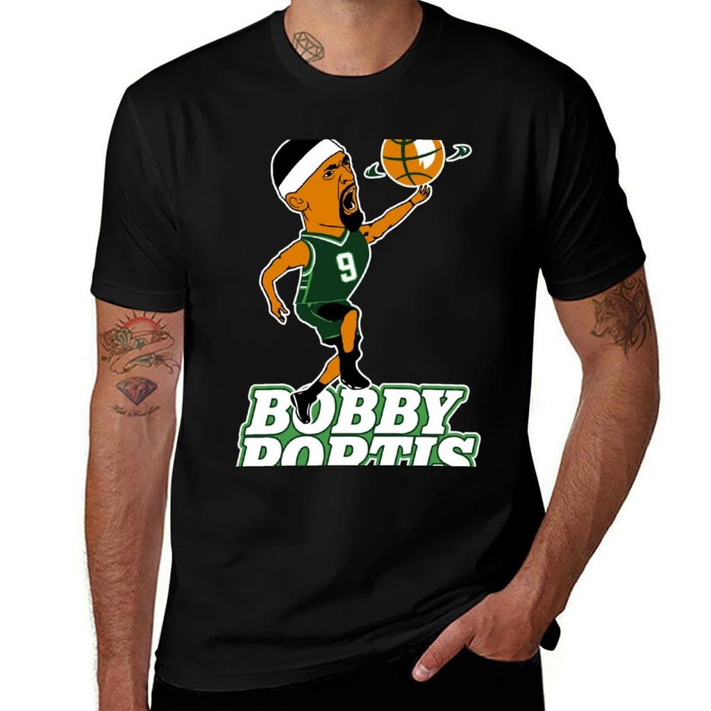 Bobby Portis T-Shirt Outdoor Arbeits Oberteil Kurzarm