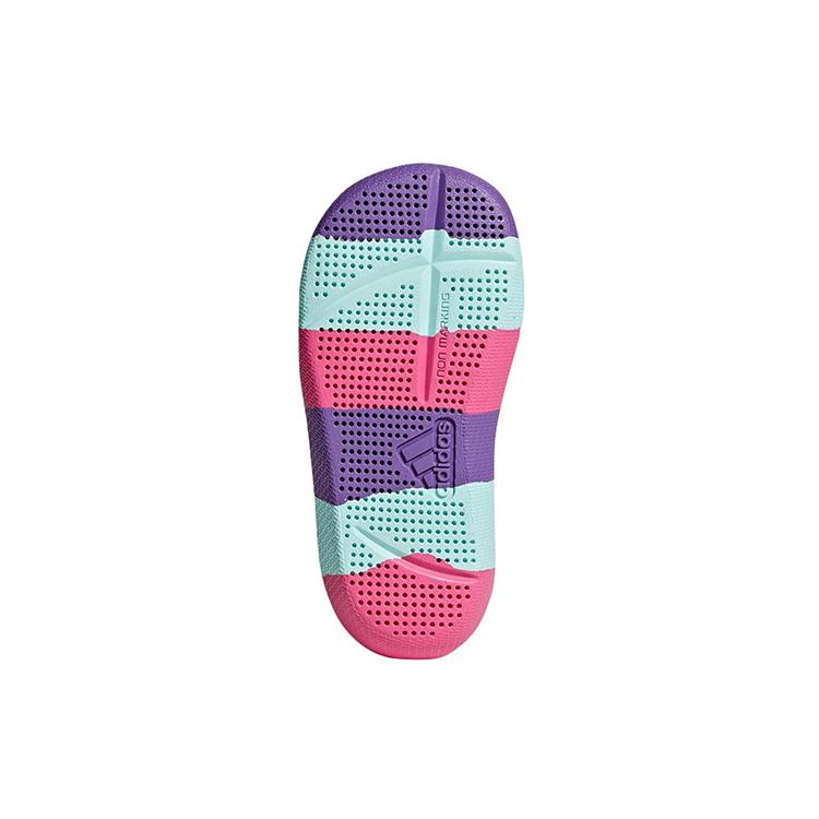 Adidas Comfortable Slip Resistant Cushioning Abrasion Resistant Low top Toddler Shoes Pink Infant And Toddler D97198