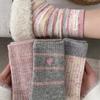 Colorful-patterned Stitch Wool Socks with Added Thickness for Warmth and Insulation. Winter Anti-chill Thick Socks.
