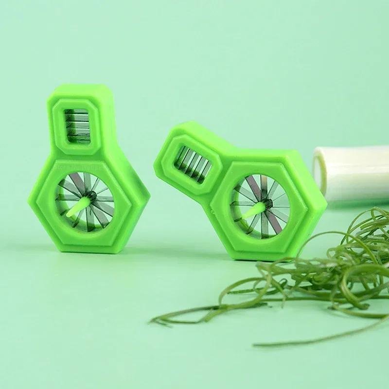 Green Onion Easy Slicer Shredder Hexagon Grater Cut Green Onion Wire Drawing Kitchen Superfine Vegetable Shredder Kitchen Gadget
