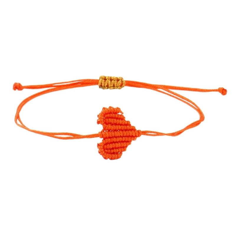 Romance Hemps Cord Bracelets Bohemian Braided Heart Pattern Unisex Love Tokens Handcrafted Couple Jewelry Accessory