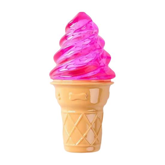 

Dog Cooling Chew Toy Summer Freezable Ice Stick Cone Puppy Teething Toy Freezer Pet Teeth Cleaning Toy for Small Medium Breed Dogs розовый