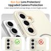 Official Same Model for Samsung S25fe Mobile Phone Case Frosted Fine Circle Magnetic Simple 24ultra Anti-fall Protective Cover