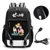 Animation Seven Deadly Sins Backpack Casual Backpack Student School Bag Men'S And Women'S Printed Computer Bag Travel Bag