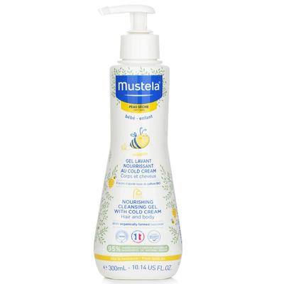 Babypflegendes Reinigungs-Haar- und Körpergel mit Cold Cream für trockene Haut 300ml