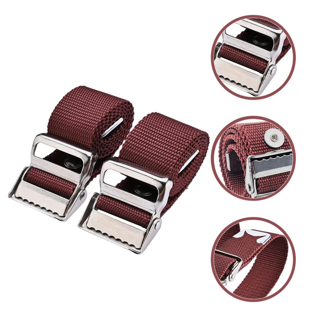 BESPORTBLE 2 Pack Drywall Stilts Leg Band Straps Stilt Fixing Belts Cuffs Adjustable Nylon Straps