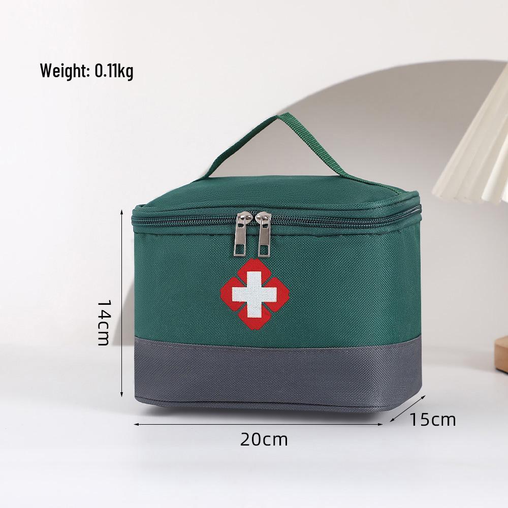 

Портативная сумка для хранения лекарств большой вместимости - Домашняя и дорожная аптечка первой помощи