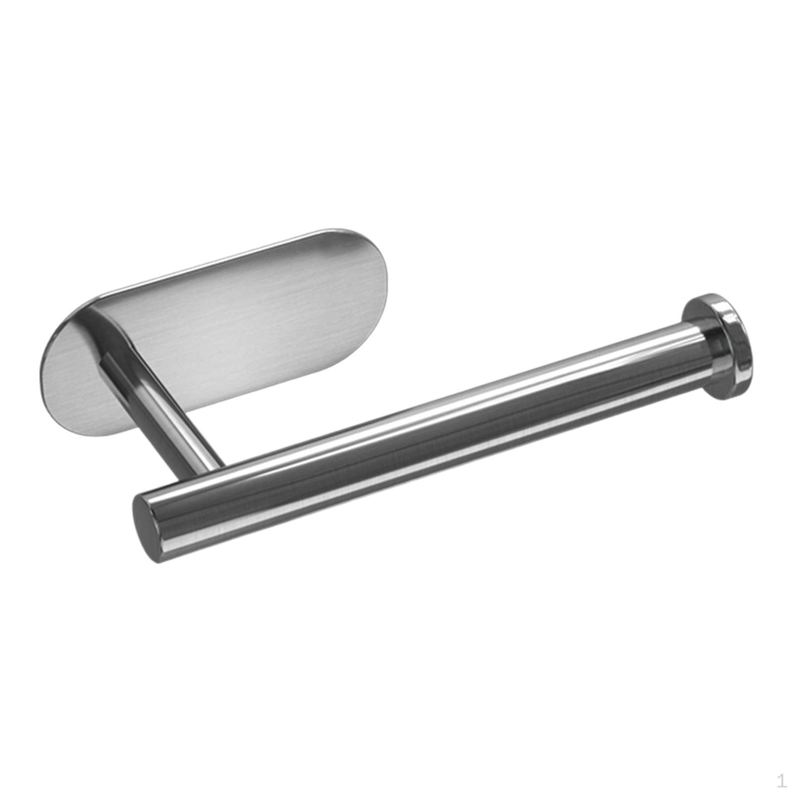 Держатель кухонной бумаги Диспенсер для фольги Алюминиевая фольга Экономия места под горизонтально и вертикально Short Argent