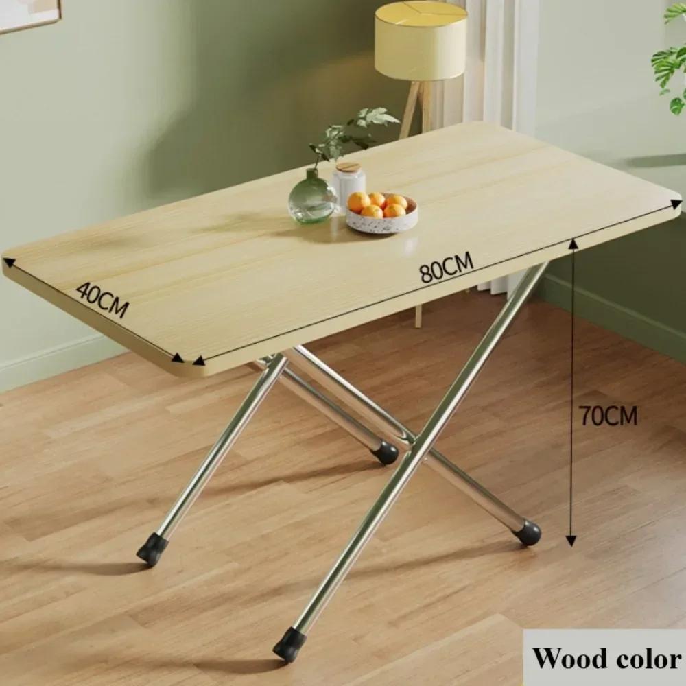 Folding Camping Table Strong Load-bearing Table Household Dining Table Outdoor Portable Camping Table Minimalist Dining Table
