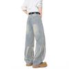 JEEP SPIRIT Men's Loose Straight-Leg Jeans