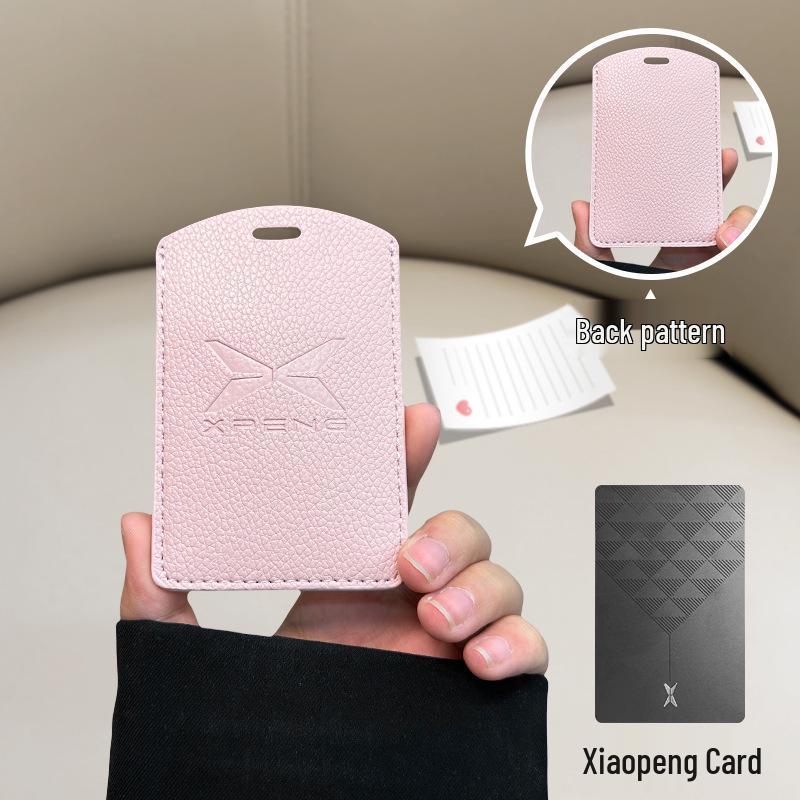 

In Stock: Xiaopeng P5/P7 Key Case - Small Fragrance Style G3/G3I/G9 Leather Bag with NFC Lanyard Buckle