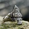 Nowy Kreatywny Design Wysokiej Jakości Pierścionek z Kartą Pikowego Asa Dla Mężczyzn Punk Hip Hop Dropshipping Biżuteria