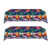 Plastic Soccer Party Tablecloths 2 Pack 108 X 54in Vibrant Print Covers for Birthday Parties Team Events and More
