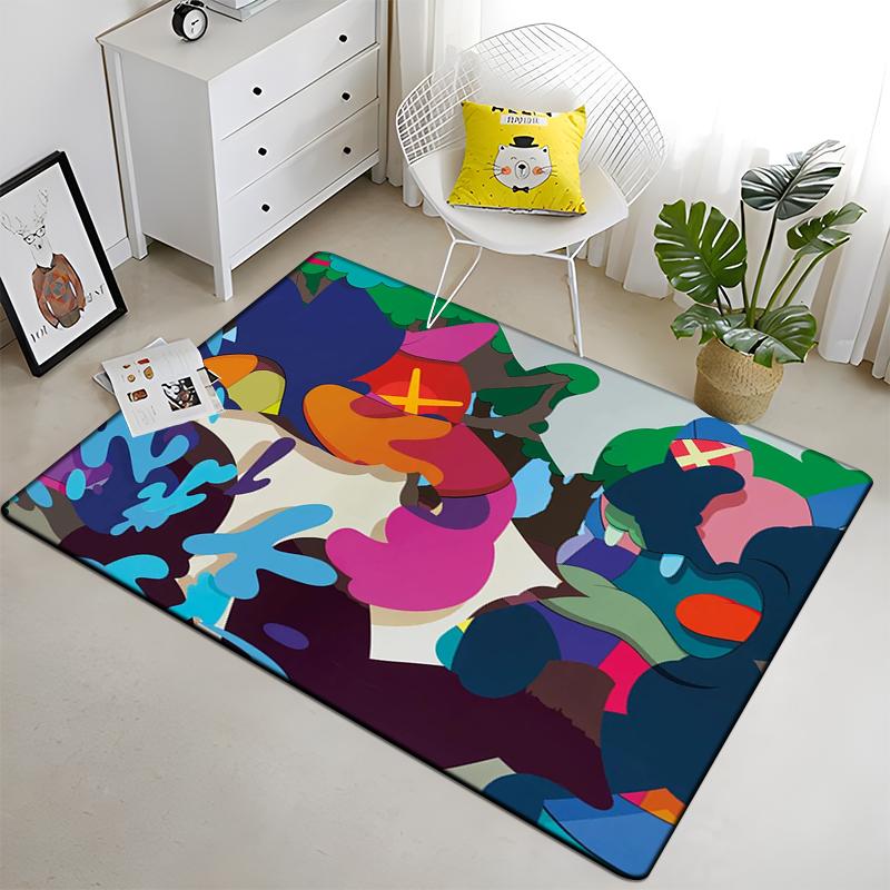 Markedstrend tilpasningsteppe hjemmedekorasjon Spillematte campingmatte stuedørmatte tepper område teppe anime romdekor