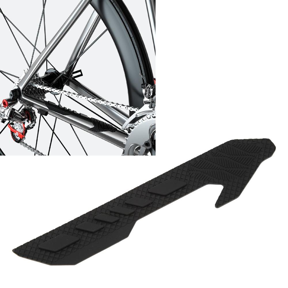 2PCS Black Bike Chainstay Protector 23.4*5cm Road Bicycle Chain Pad  Mountain Bike