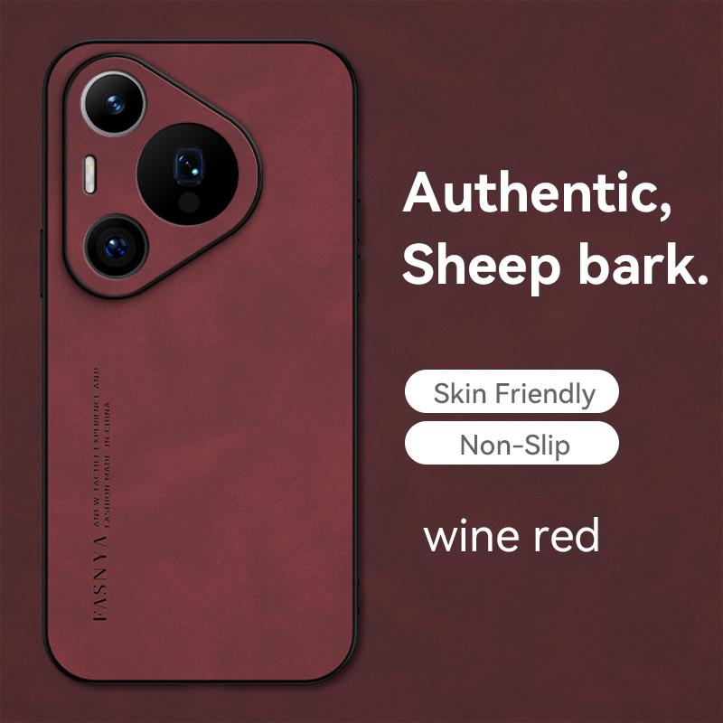 For Huawei Pura 70 Pro 5G Case Leather Soft Frame Protect Phone Case For Huawei Pura 70 Ultra Pura 70Pro Shockproof Back Cover