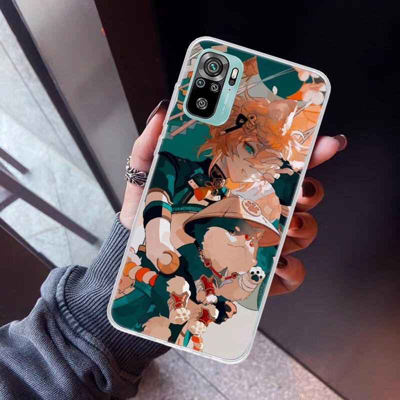 

Genshin Impact Gorou Phone Case For Xiaomi Redmi Note 10 11 12 13 14 15 Pro Plus 11S 12S 14S 11T 11E 10S Soft TPU Back Cover Red Redmi Note 10 4G