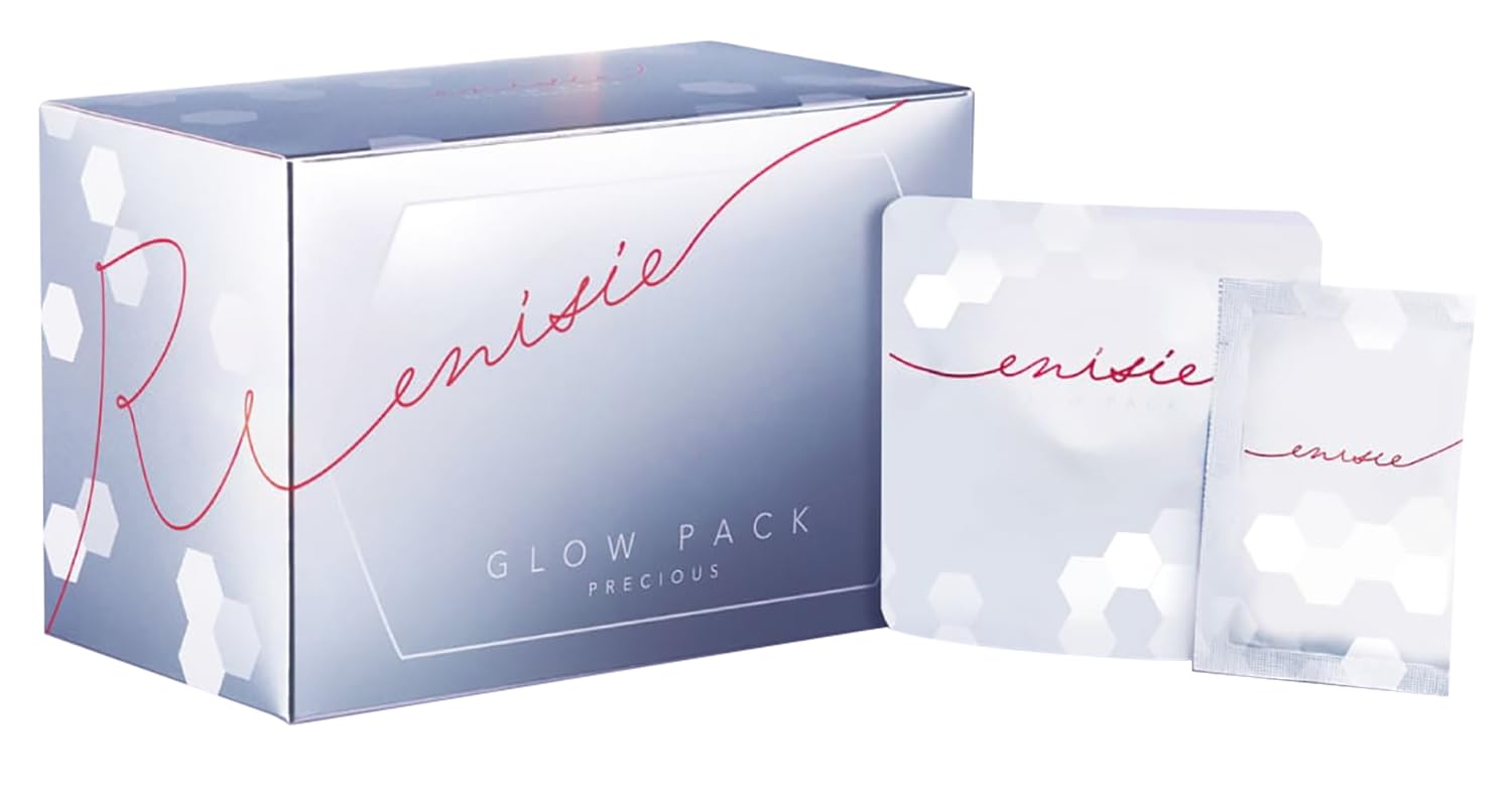 enisie GLOW PACK PRECIOUS Carbon Dioxide Pack, 10-pack, Peel-off CO₂ Face Mask, Made in Japan, Authentic Product, Rhythm Co., Ltd.