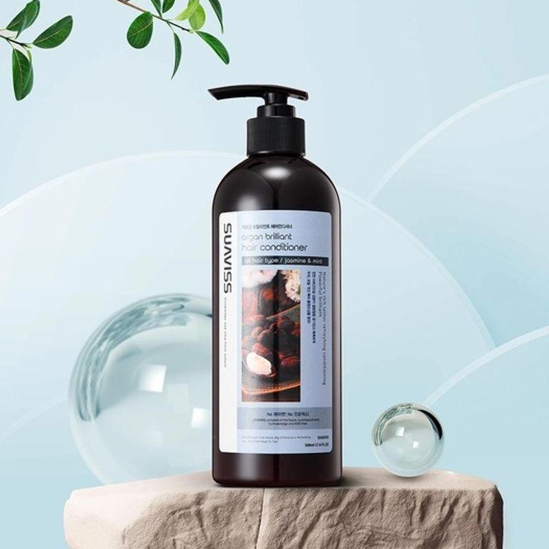 Suavis Argan Shampoo & Conditioner 500ml Set