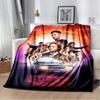 2026 New Supernatural Dean Sam Printed Blanket flannel Sofa Bed Cover for Four Seasons Comfortable Sleep Portable Warm Blanket