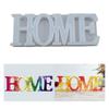 DIY Crystal Mold Handmade Pendant Crafts Letters Shape High Mirror Mold HOME LOVE Mould Soap Silucone Mold