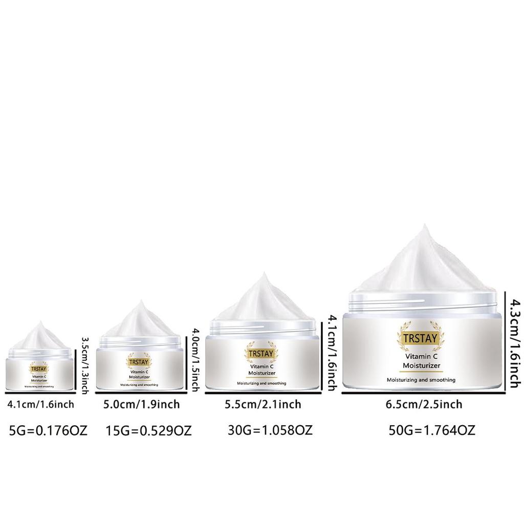 Vitamin C Brightening Moisturizing Cream To Brighten Skin Tone, Firm Skin and Reduce Dullness