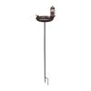 Bird Bath Birdfeeder SPA Decor Freestanding Iron Water Bowl Garden Birdbath Bird Feeder for Outside Yard Backyard Patio