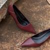 2026 Frühling Vintage Damen Leoparden Pumps Schuhe Mode Spitz zulaufend zum Hineinschlüpfen Schuhe Schlicht Büro Dame Schuhe
