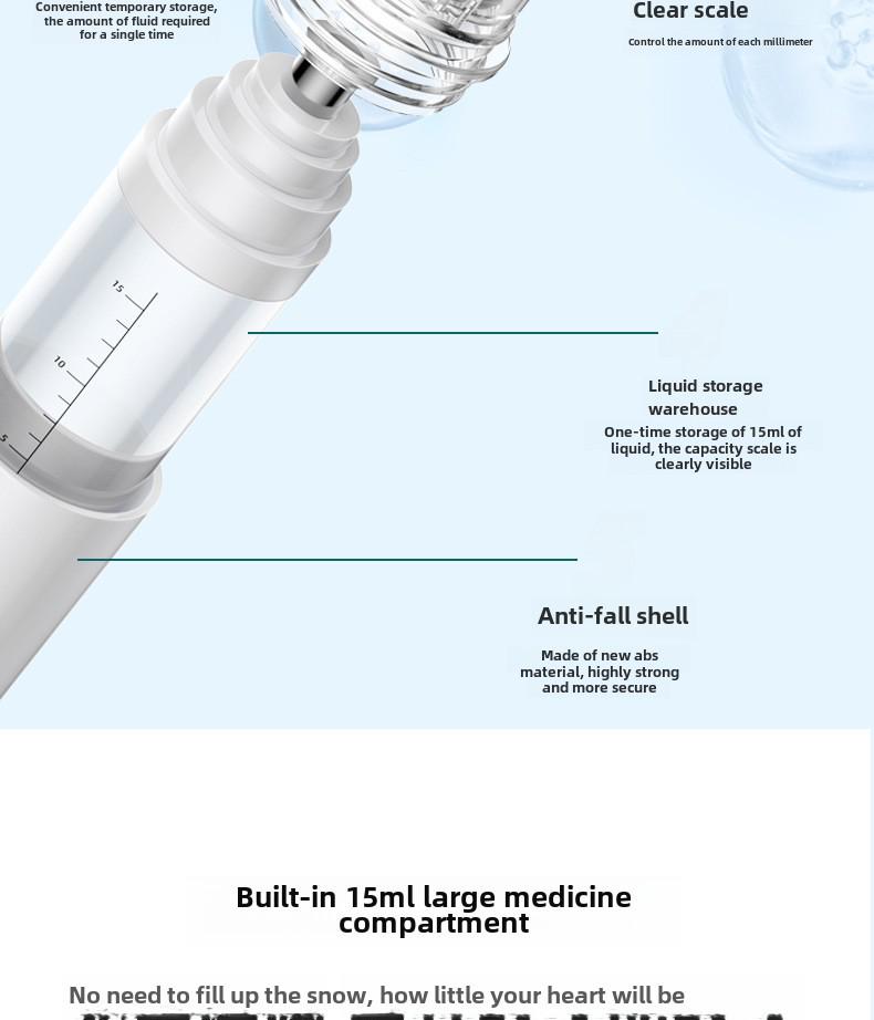 Hair Growth Roller Ball Massager & Scalp Liquid Applicator Comb