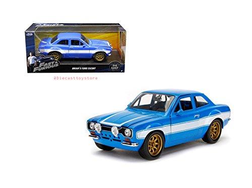 

Jada Toys 1/24 Scale Fast & Furious Brian s Ford Escort Diecast Model Car