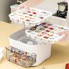 50-cube Ice Machine Large-capacity Double-layer Ice Cube Machine with Easy-to-press Lid Reusable Food Grade Ice Cube Mold