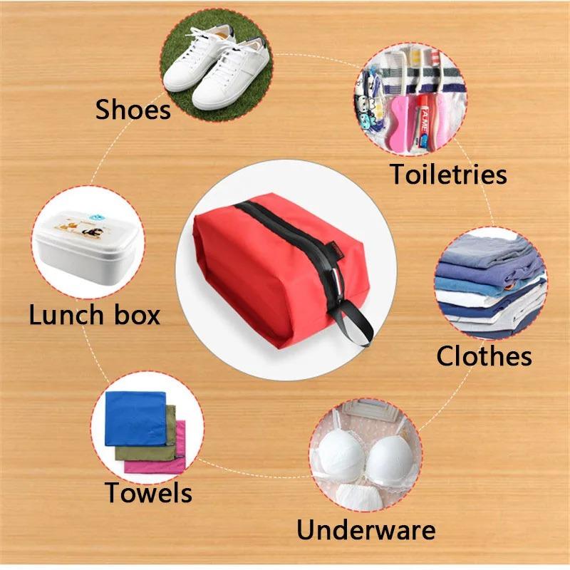 Durable Ultralight Waterproof Oxford Washing Gargle Stuff Bag Outdoor Camping Hiking Travel Storage Bag Water-resistant