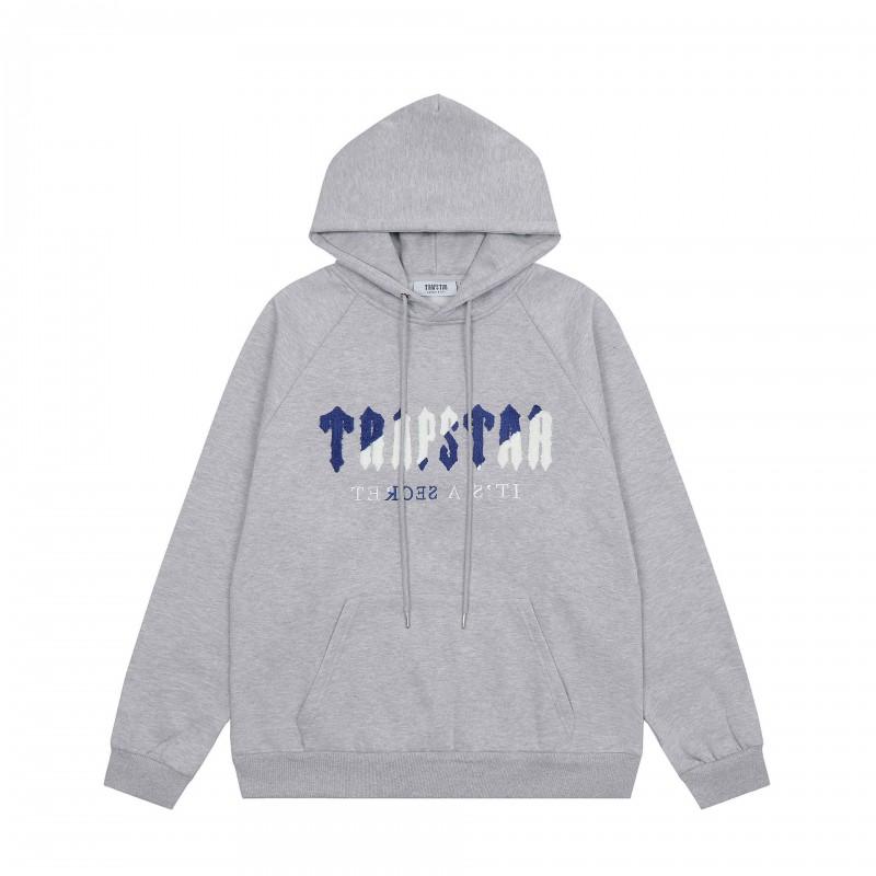 Unisex Fleece-Lined Cotton Hoodie Pants Set With Embroidered Letter Winter Casual Sportswear Men Women