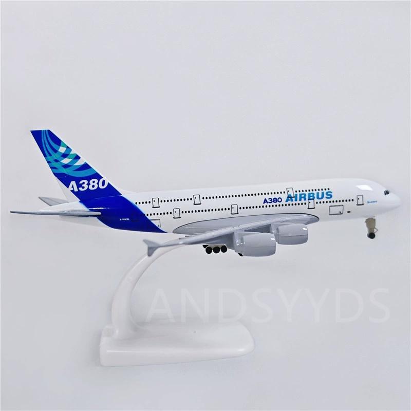 20cm NEO Prototype Airways A380 Diecast Metal Alloy Airplane With Aviation Base Model For Hobby Adults Gifts Souvenirs