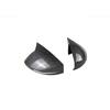 Carbon Fiber Ox Horn Rearview Mirror Lid Cover Trim For -2024 Kia Sportage