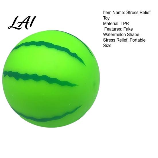 Erwachsenen Stressball Fake Wassermelone Quetschspielzeug Angstreduktion Sensorisches Weiches Spielzeug Linderung Simulierte Frucht Kneten Fidget