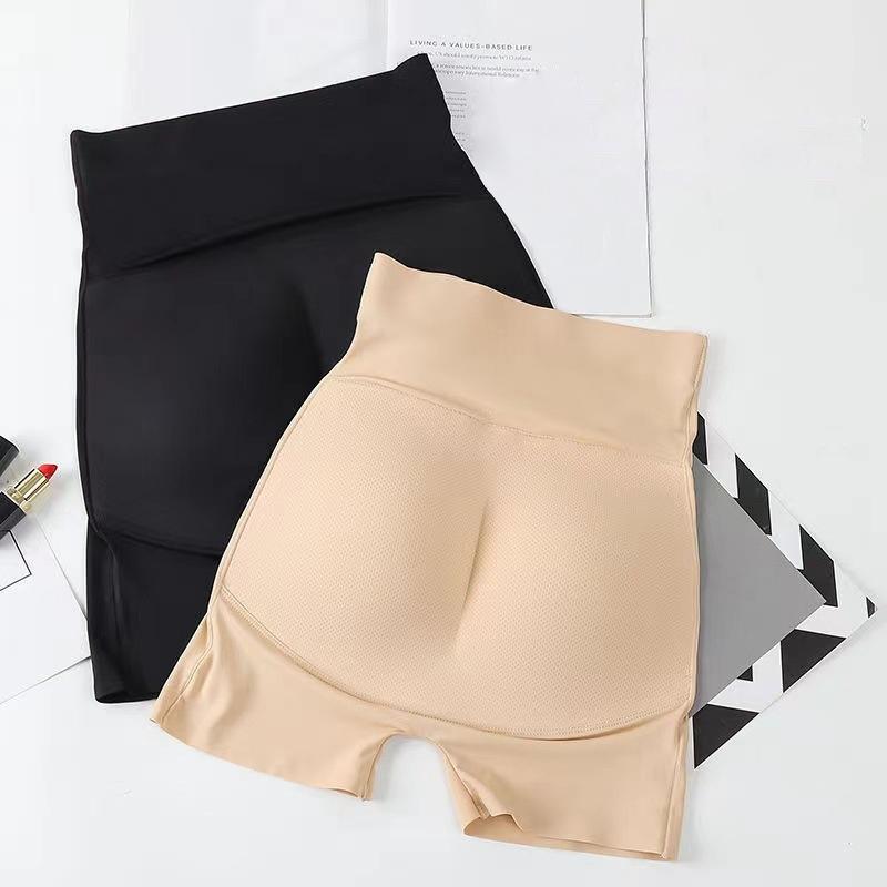 Frauen Schwamm Pad Enhancer Gefälschte Ass Panty Hüfte Butt Lifter Unterwäsche Unten Push-Up Atmungsaktive Weiche Nahtlose Panty Shorts
